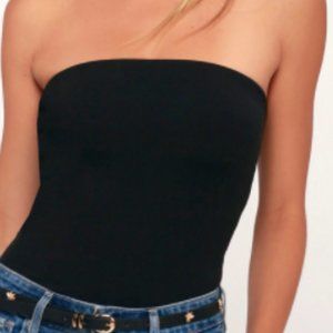 Black tube top